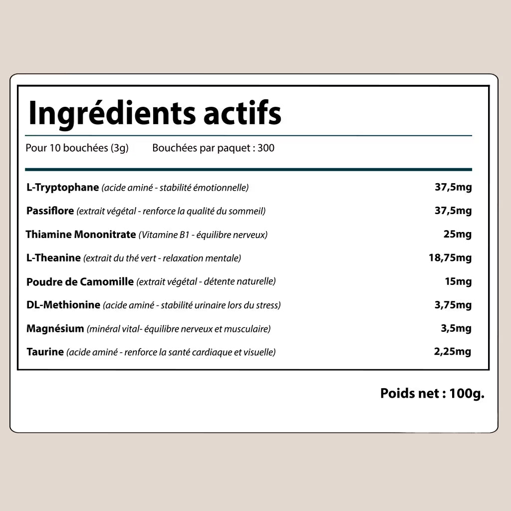 Complément Relaxation